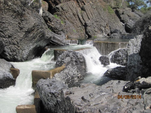 Big Chico Creek’s Iron Canyon fish ladder