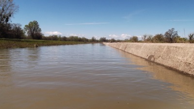 Fremont Weir splash basin