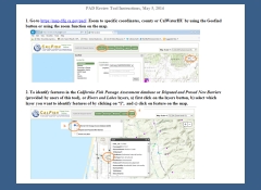 TUTORIAL: California Passage Assessment Database - Using the PAD Data Review & New Barrier Mapping Application