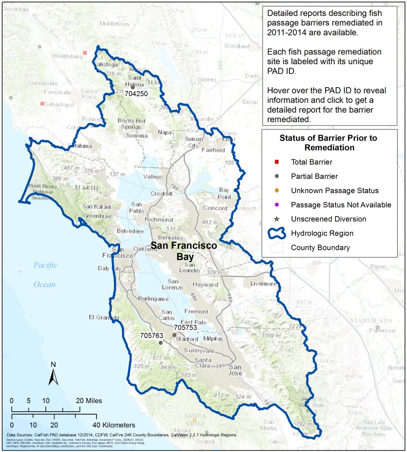 San Francisco Bay Barrier Removal Reports