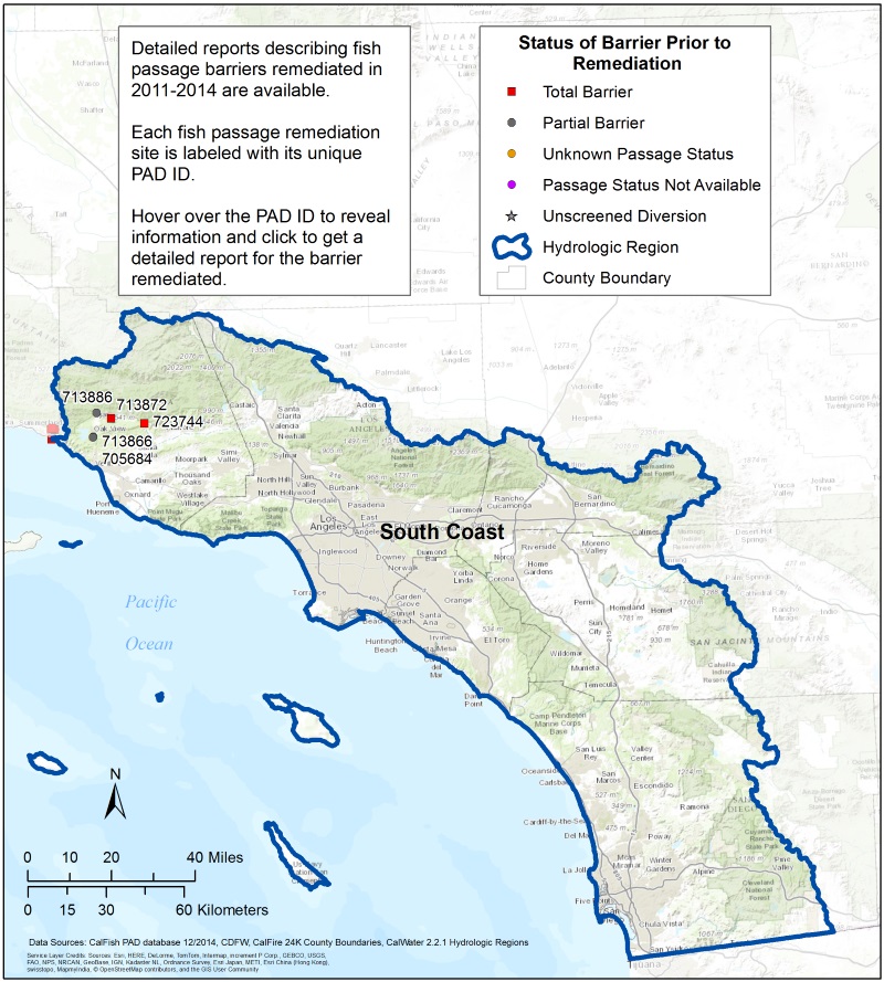 South Coast Barrier Removal Reports